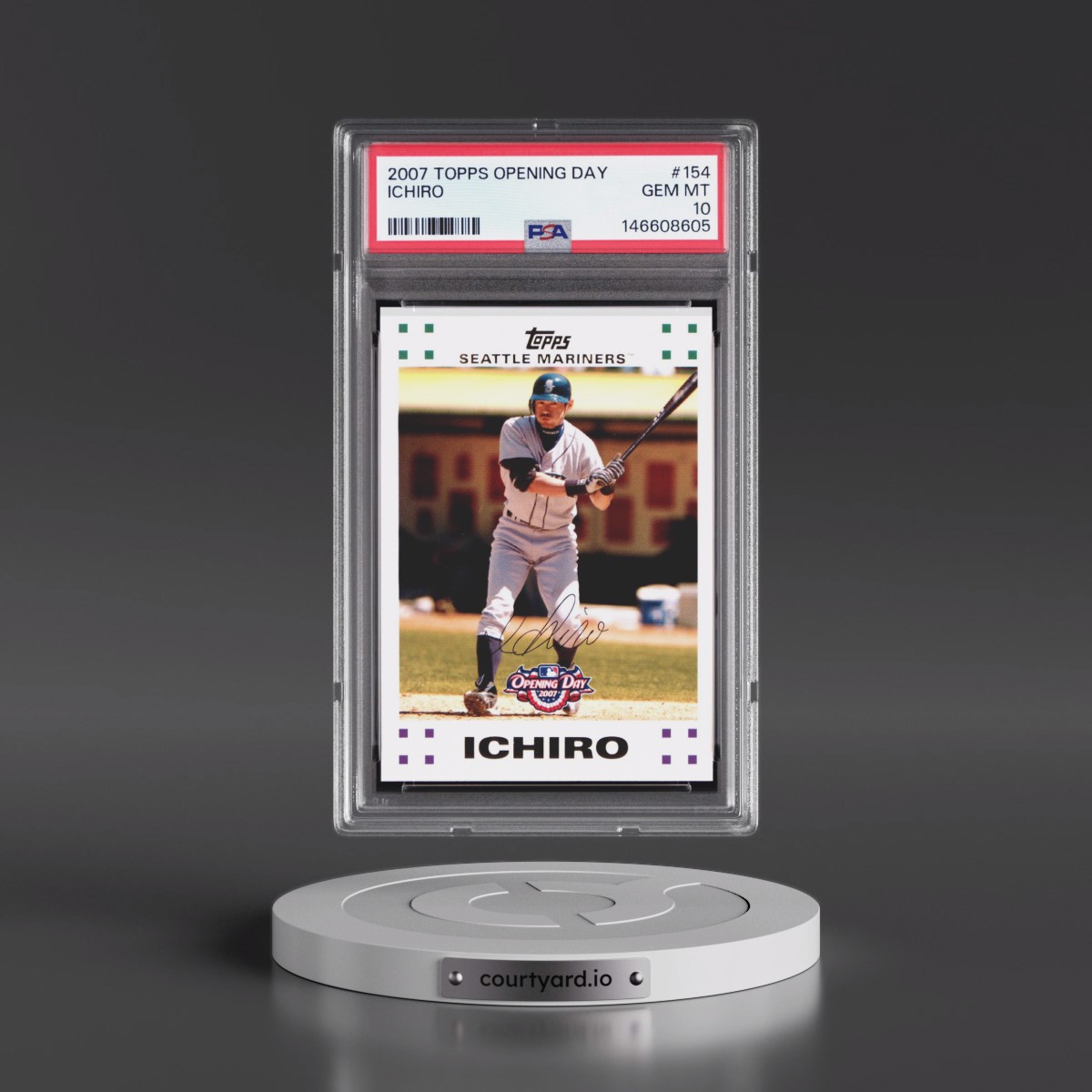 2007 Ichiro - Baseball Topps Opening Day PSA 10 GEM MINT